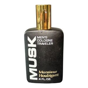 Vintage Monsieur Houbigant Musk Men's Cologne Traveler 4 Fl Oz